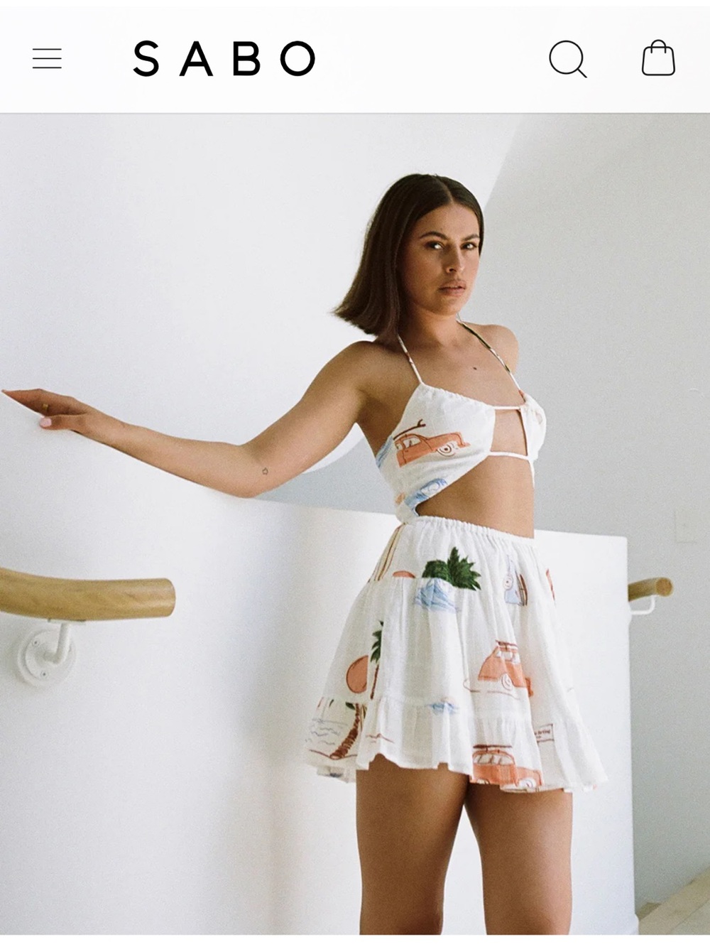 SABO Oriana Cutout Dress
